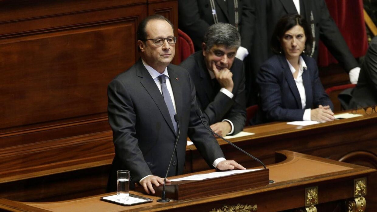 Den franske præsiden Francois Hollande.