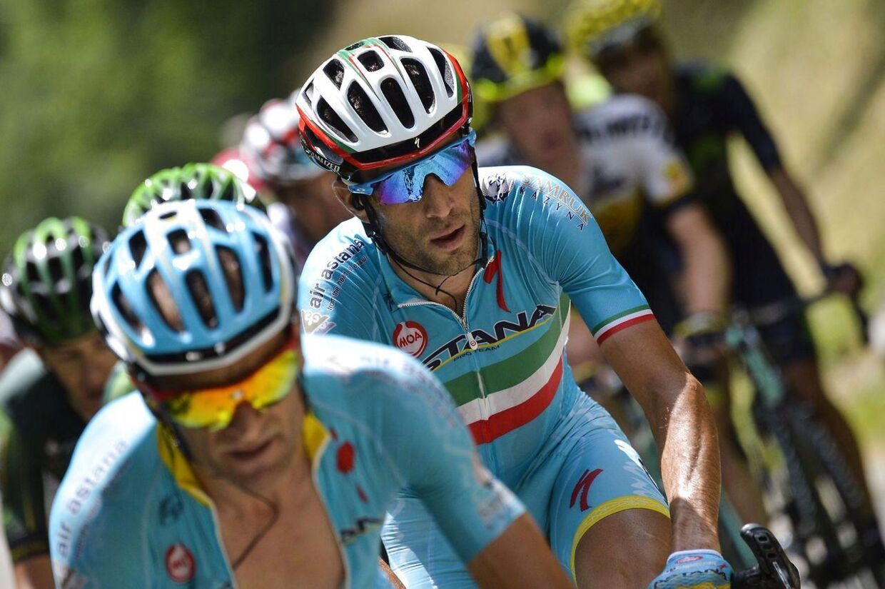 Italienske Vincenzo Nibali vandt fredagens 138 kilometer lange etape.