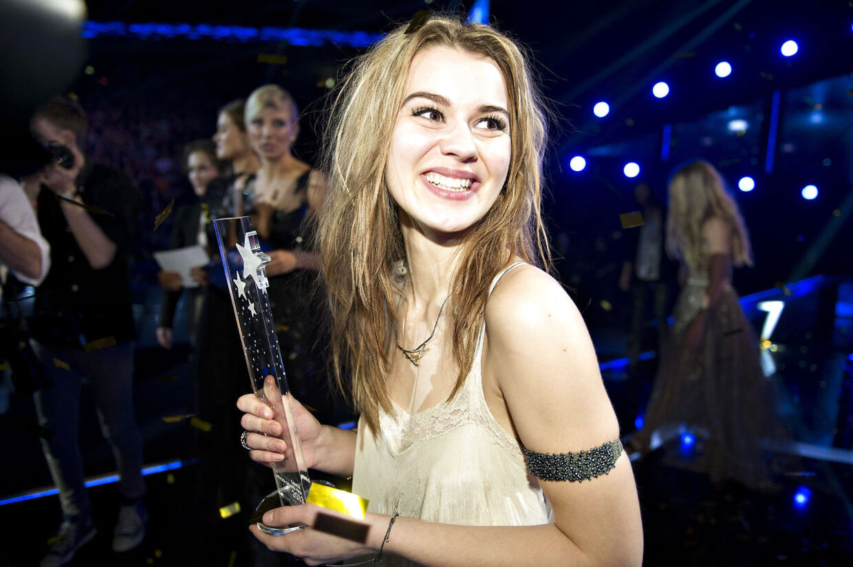 Dansk Melodi Grand Prix-vinder&nbsp;Emmelie de Forest vandt med sangen 'Only Teardrops'
