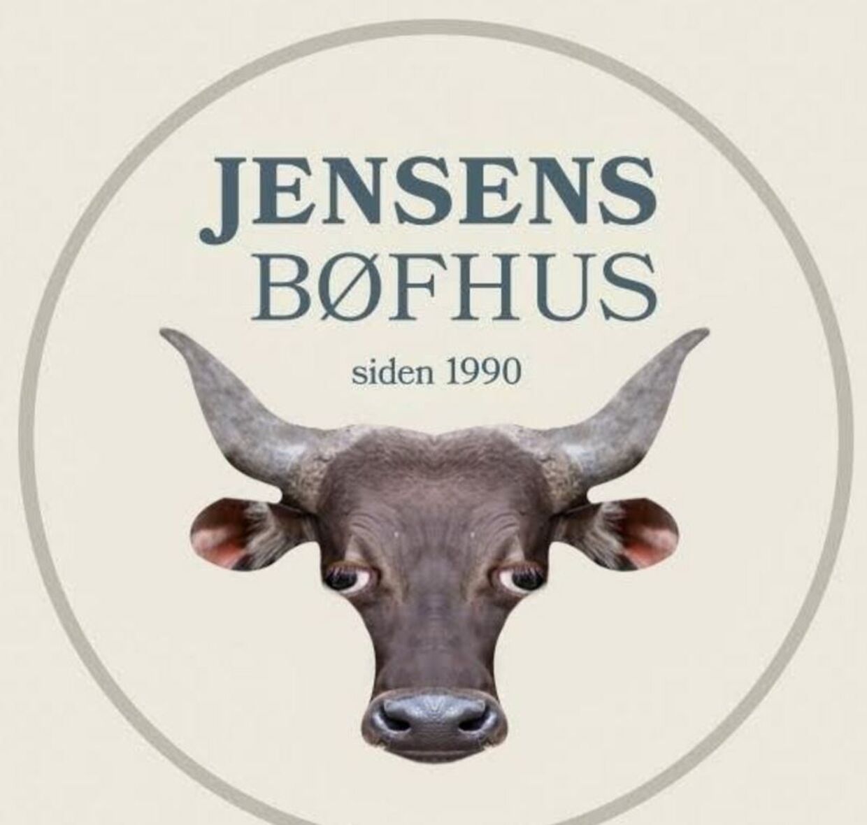 grå forsikring Chaiselong Gør tykt nar af Jensen's Bøfhus' nye logo: 'Det ligner godt nok en  udsultet, trist ko' | BT Nyheder - www.bt.dk