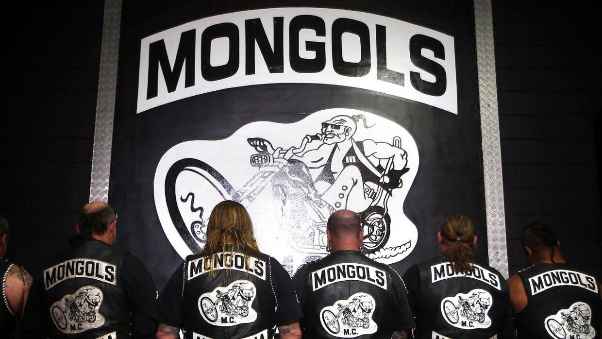 Motorcykelklubben Mongols Denmark, der er en dansk fraktion af en bande, der startede i USA, har nærmest været i konflikt lige siden gruppen blev stiftet i slutningen af 2016. (Arkiv)