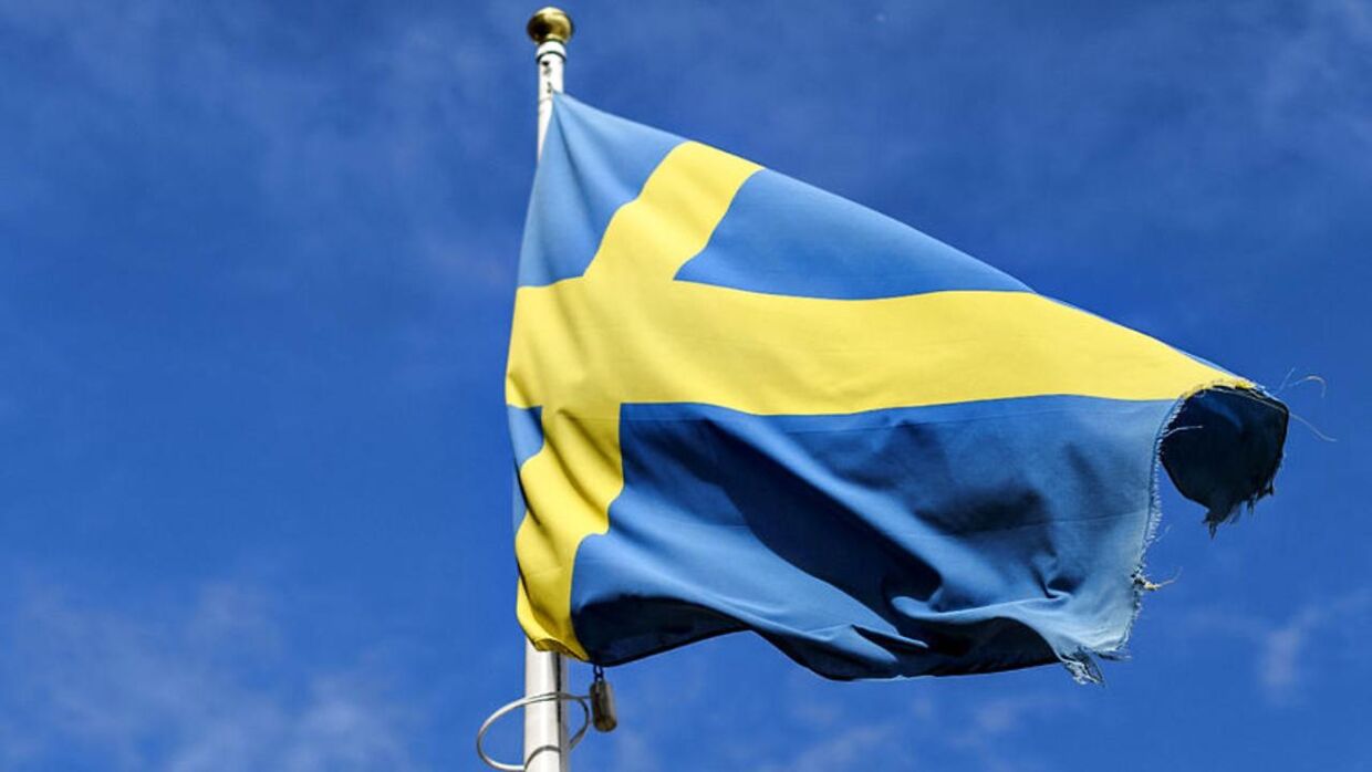 Svensk flag Ikea Malmø