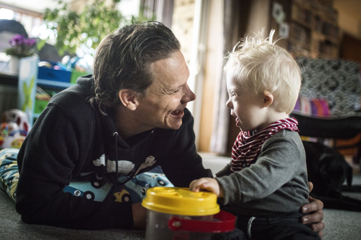 Søren Friis Hansen lægger ikke skjul på, at 2-årige Malthe er et ønskebarn.