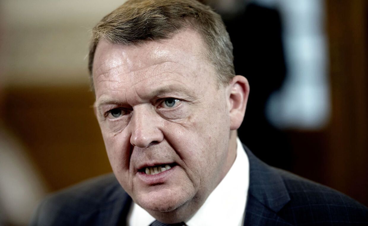 Statsminister Lars Løkke Rasmussen (V).