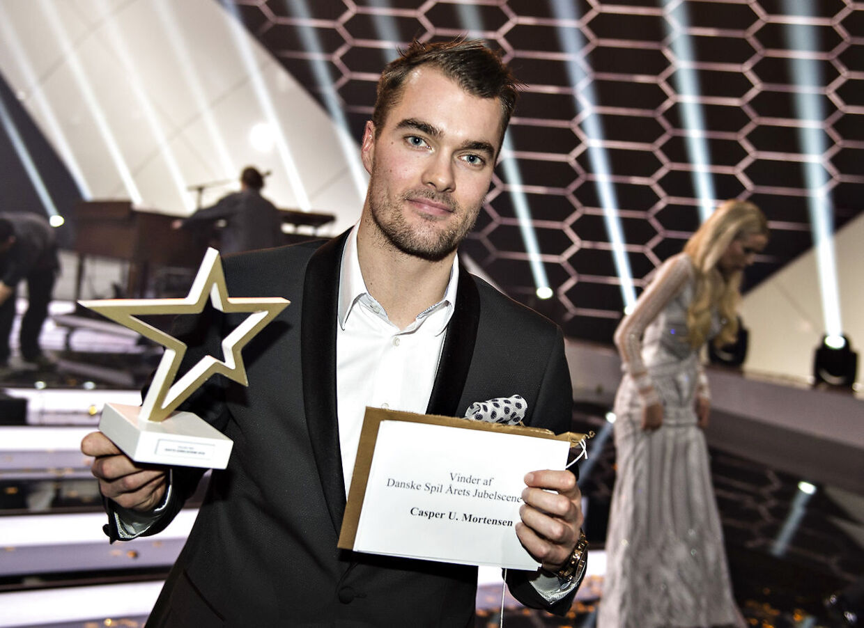 'Danske Spil Årets Jubelscene'-prisen gik i 2016 til Casper U. Mortensen.