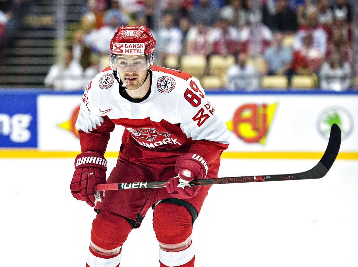 Den danske ishockeylandsholdsspiller Mikkel Bødker spiller til daglig i NHL-ligaklubben San Jose Sharks.