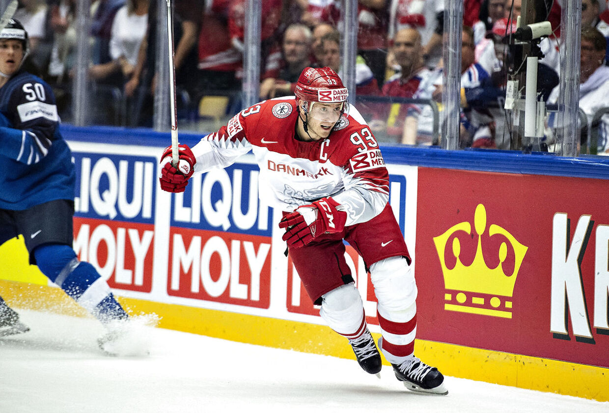 Peter Regin er kaptajn på det danske ishockeylandshold under det igangværende VM.