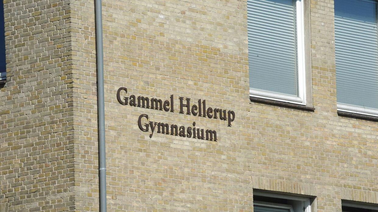 Det var elever fra Gammel Hellerup Gymnasium, der angiveligt ikke kunne opføre sig ordenligt