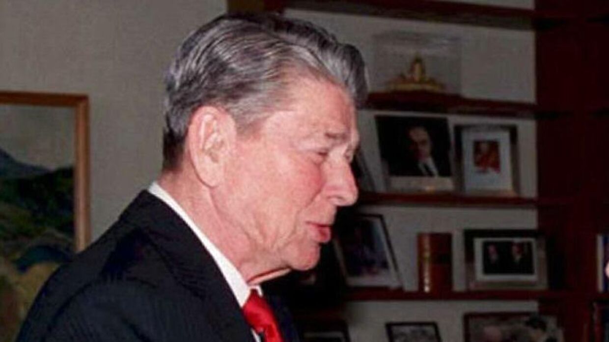 Tidligere amerikansk præsident Ronald Reagan