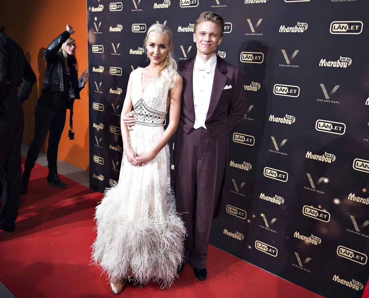 Skuespilleren Mathias Käki Jørgensen og danseren Mille Funk dansede sammen i 'Vild med dans' - nu er de også flyttet sammen.