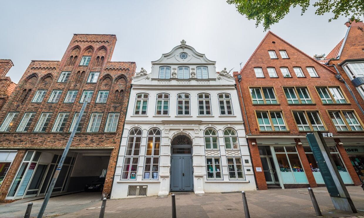 Her ses huset Buddenbrookhaus i Lübeck, hvis familiehistorie er blevet en litterær klassiker. Source: www.anibaltrejo.com Foto: Anibal Trejo