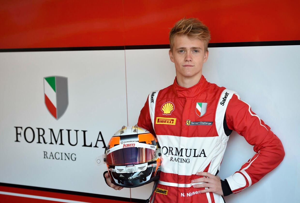 Nicklas Nielsen kender Mick Schumacher privat og roser den unge tysker for at være en helt igennem god person. (billede: Formula Racing) 