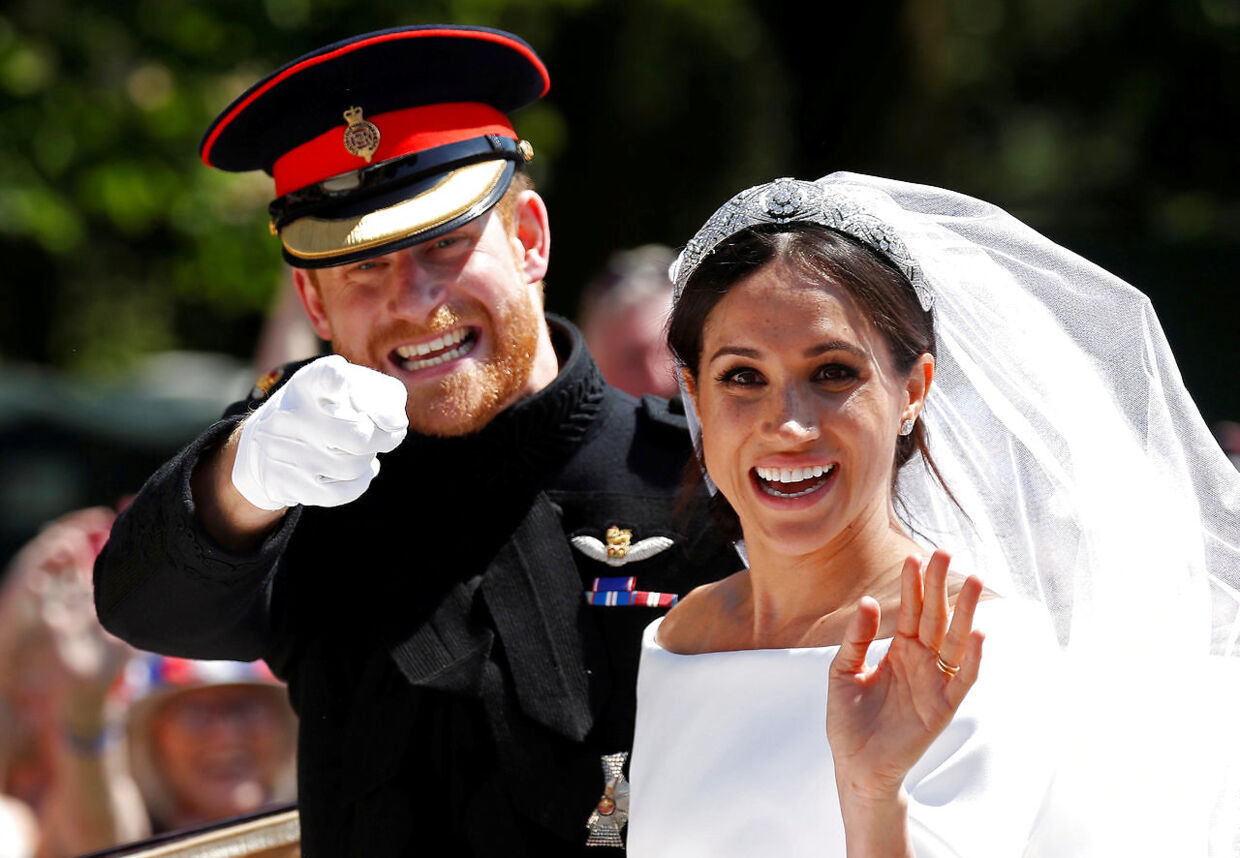 Prins Harry og Meghan Markle blev gift i maj 2018. 