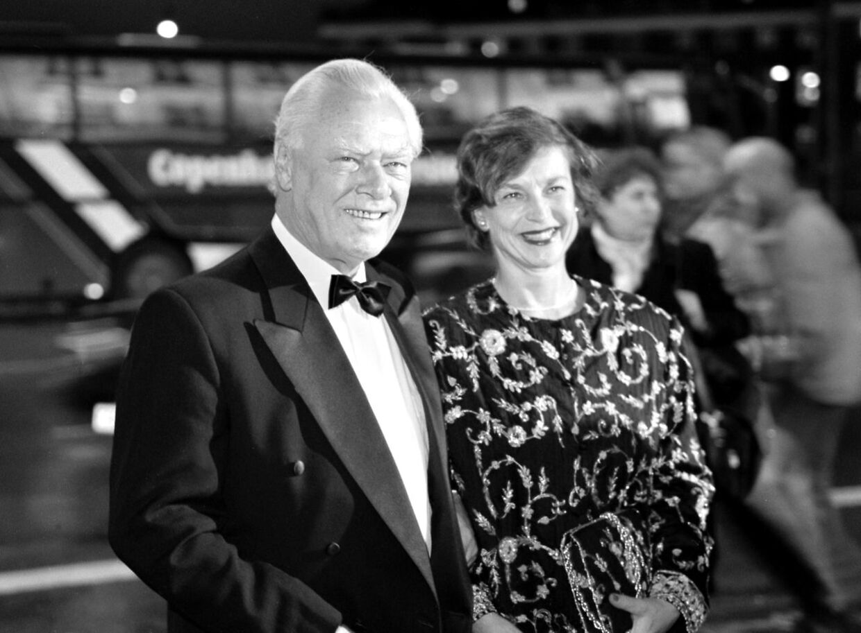 Susanne Heering fejrer 60-års fødselsdag på Hotel d'Angleterre. Her tidligere statsminister Poul Schlüter og Anne Marie Vessel Schlüter.