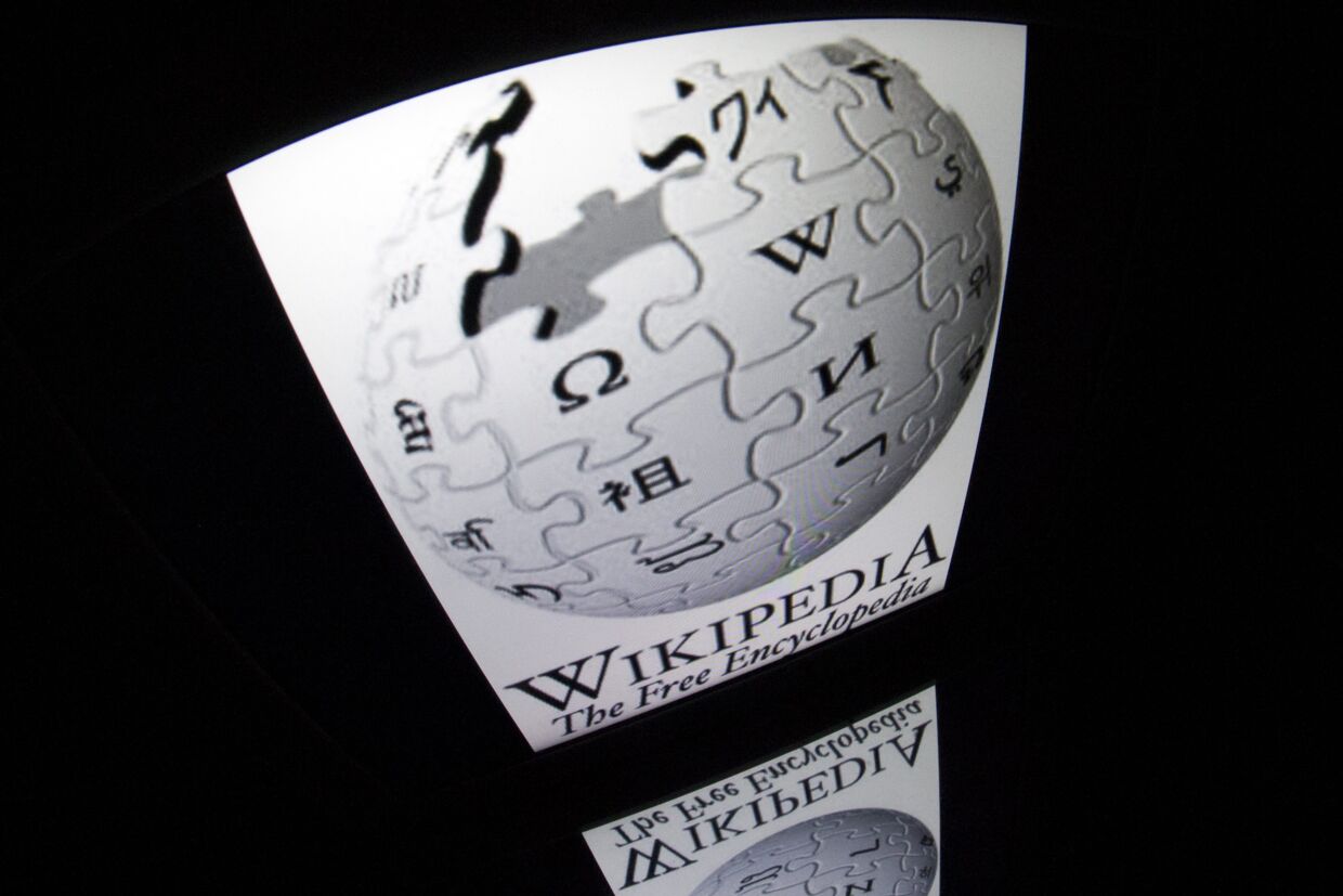 Wikipedias danske version vil ikke være tilgængelig torsdag 21. marts. (Arkivfoto) Lionel Bonaventure/Ritzau Scanpix