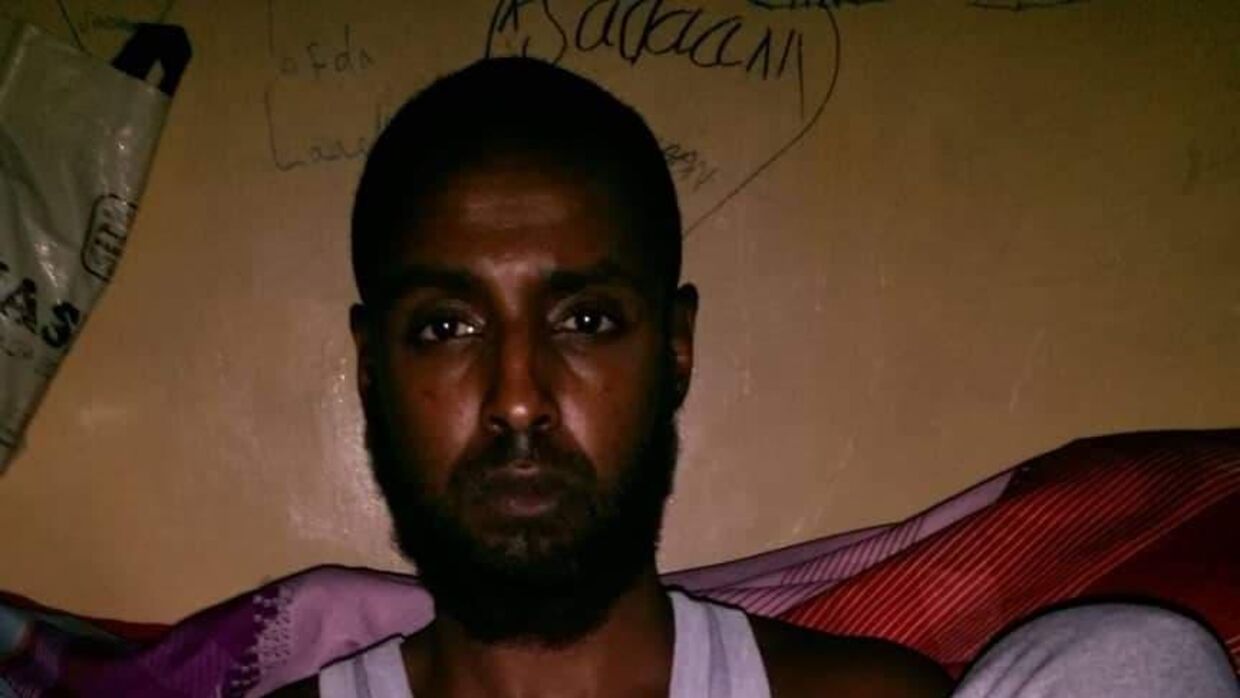 Omar Muse sidder fængslet i Somalia dømt for mord på en dansk mand tilbage i 2012. Foto: Privat.