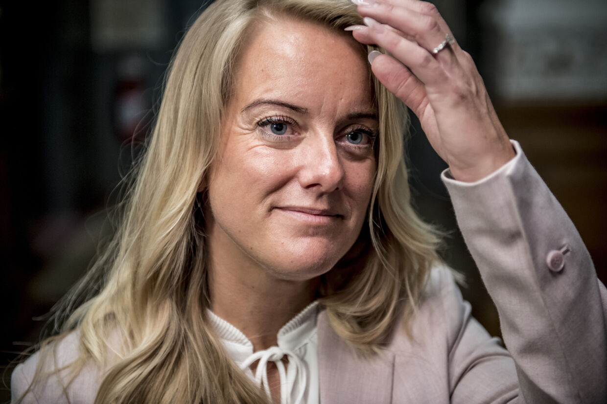 Pernille Vermund fra Nye Borgerlige melder afbud til Folkemødet. Mads Claus Rasmussen/Ritzau Scanpix