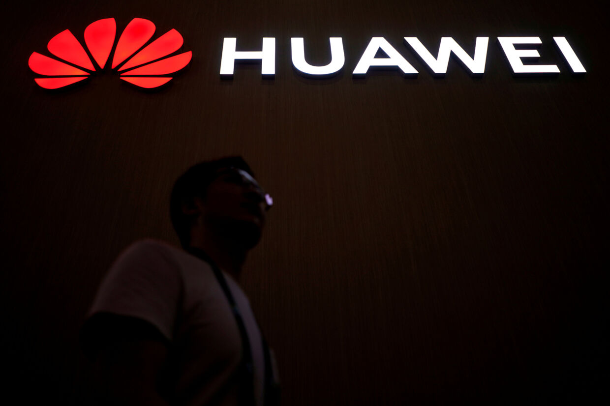 Der er i øjeblikket et stort pres på kinesiske Huawei, og i maj forlød det, at de ikke længere kunne få adgang til dele af Googles software til selskabets mobiltelefoner fremadrettet. (Arkivfoto) Aly Song/Reuters