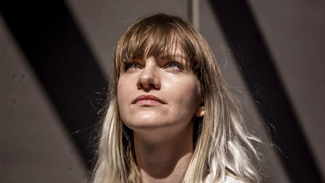 Aurelija Aniulyte, dansk talsperson for den højrenationalistiske bevægelse Generation Identitær.