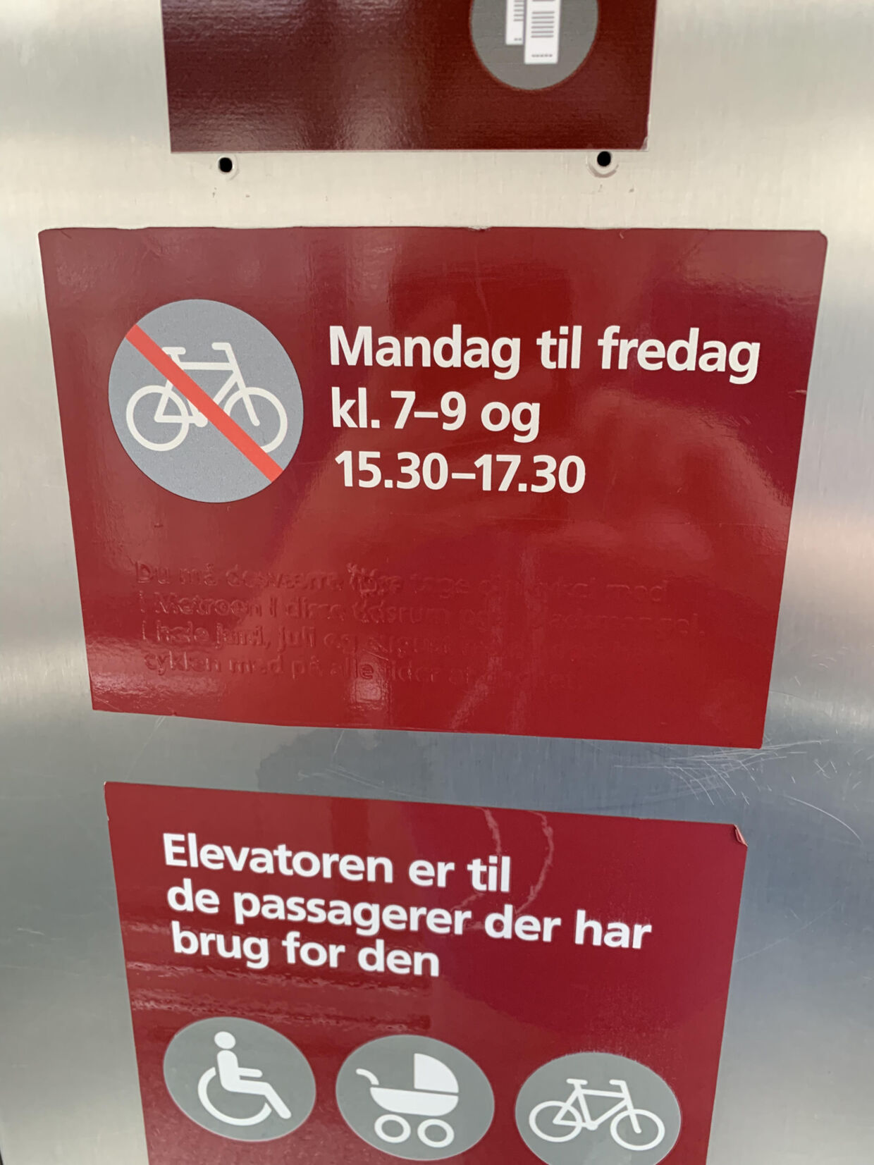pence Hellere myndighed Metroen indfører nye regler for cykler i sommermånederne | BT Trafik -  www.bt.dk