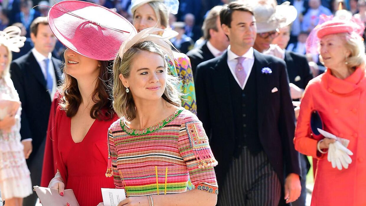 Cressida Bonas deltog ved Prins Harrys og Meghan Markles bryllup sidste år.