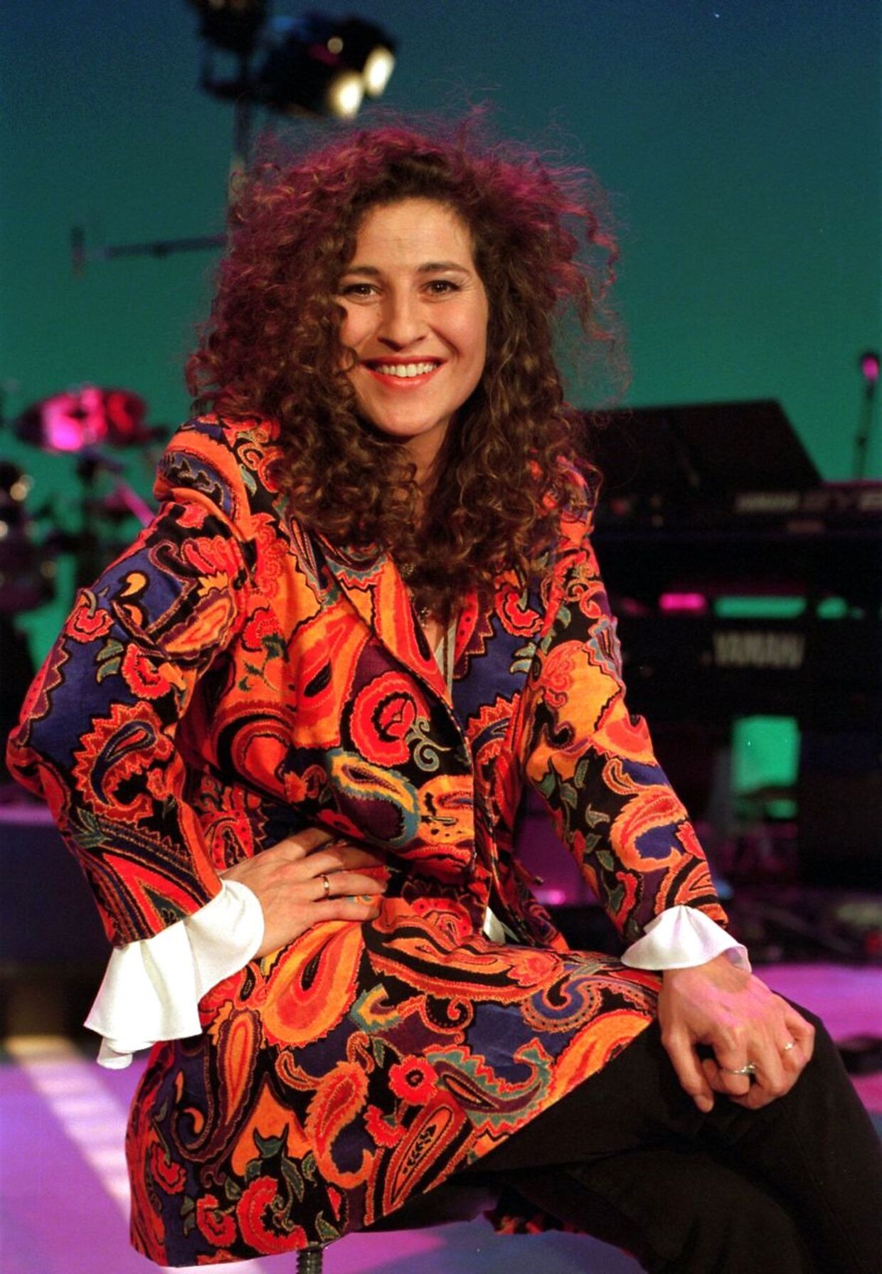 Her ses Channe Nussbaum i 1995, hvor du deltog i Dansk Melodi Grand Prix med Anne Dorte-sangen 'Det blev os alligevel'. 