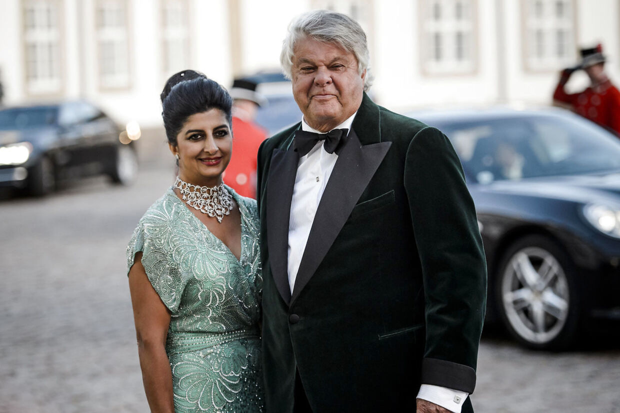 Christian Kjær har i årevis været fast mand, når Dronningen og prins Henrik holdt store fester, som her i 2015, da Dronningens 75-års fødselsdag skulle fejres på Fredensborg Slot. Men det er højst sandsynligt slut nu, efter han har fået frataget sine titler.