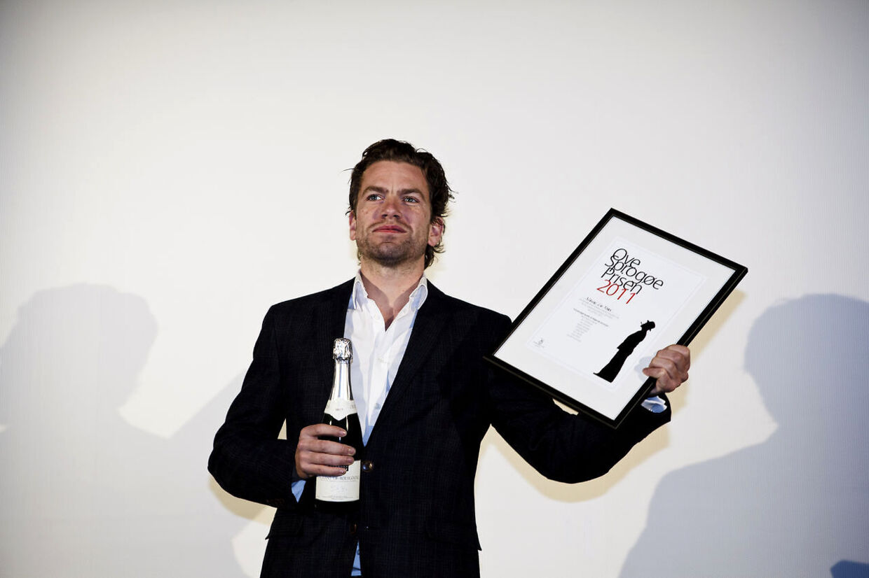 Ove Sprogø Prisen 2011 overrækkes til Nikolaj Lie Kaas hos Nordisk Film.
