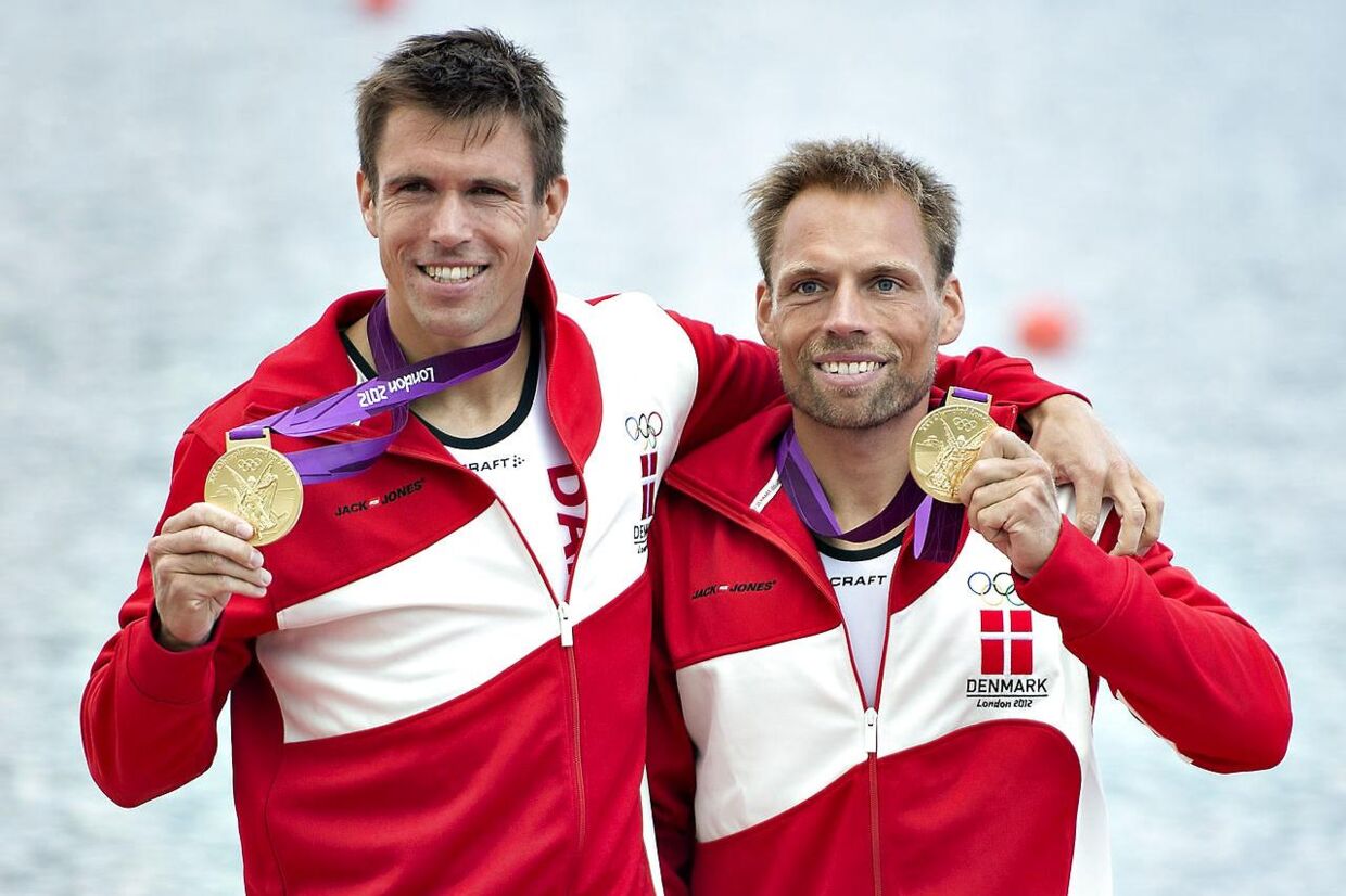Roerne er blandt de mest konditionsstærke topatleter, og de olympiske guldvindere, Mads Rasmussen, tv., og Rasmus Quist, viste klasse i Team Danmark-løbet i Dyrehaven. 