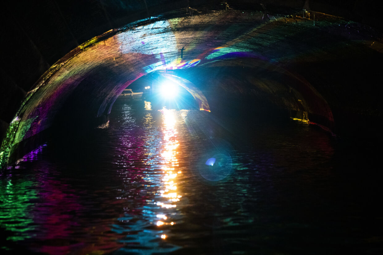 I byens kanaler kan du også få en særlig lysoplevelse.
