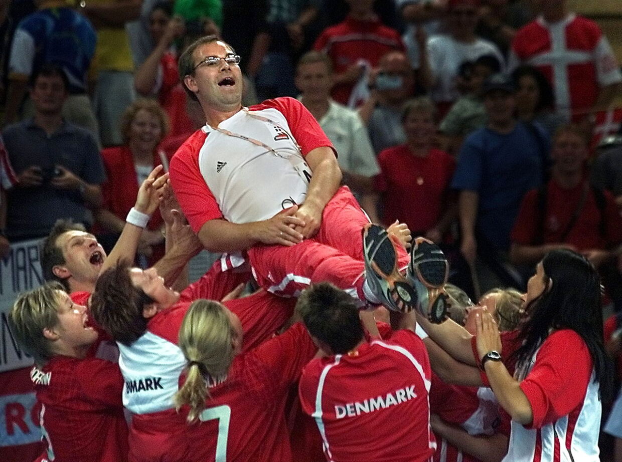 Jan Pytlick var landstræner, da det danske kvindelandshold vandt håndboldfinalen ved OL 2000 i Sydney over Ungarn.