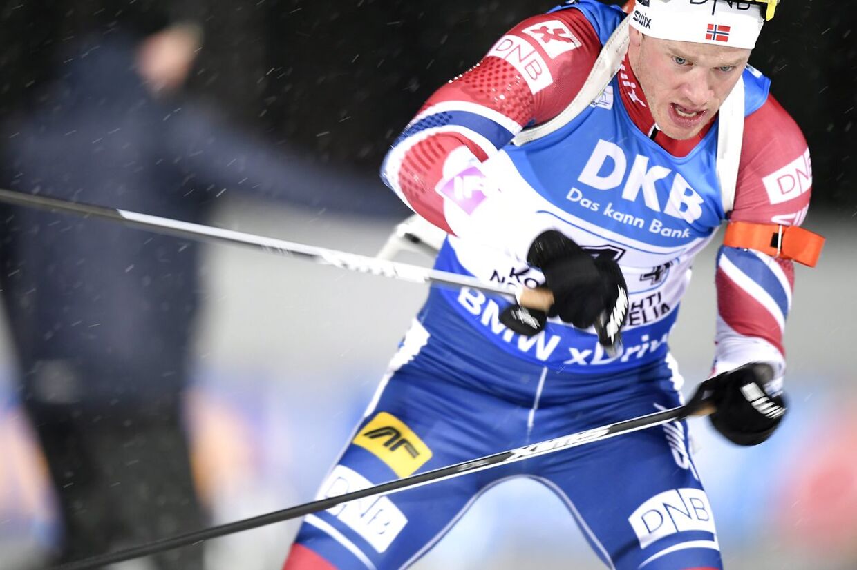 Den norske skiløber Tarjei Bø.