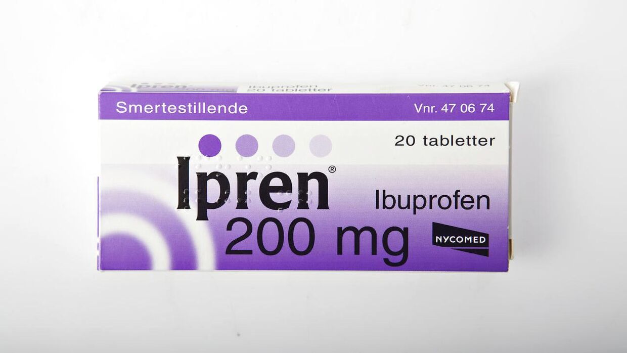 Ipren er blandt de smertestillende lægemidler, som indeholder ibuprofen. (Foto: Scanpix)