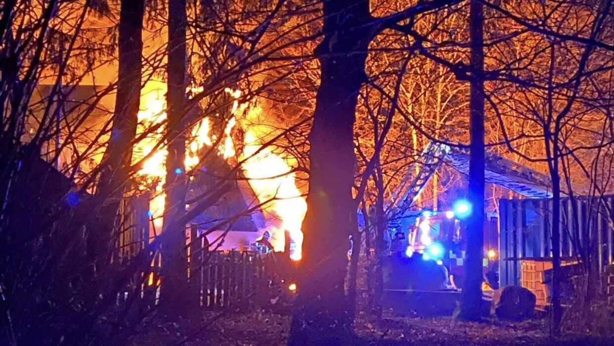 Brand i Frederikssund.