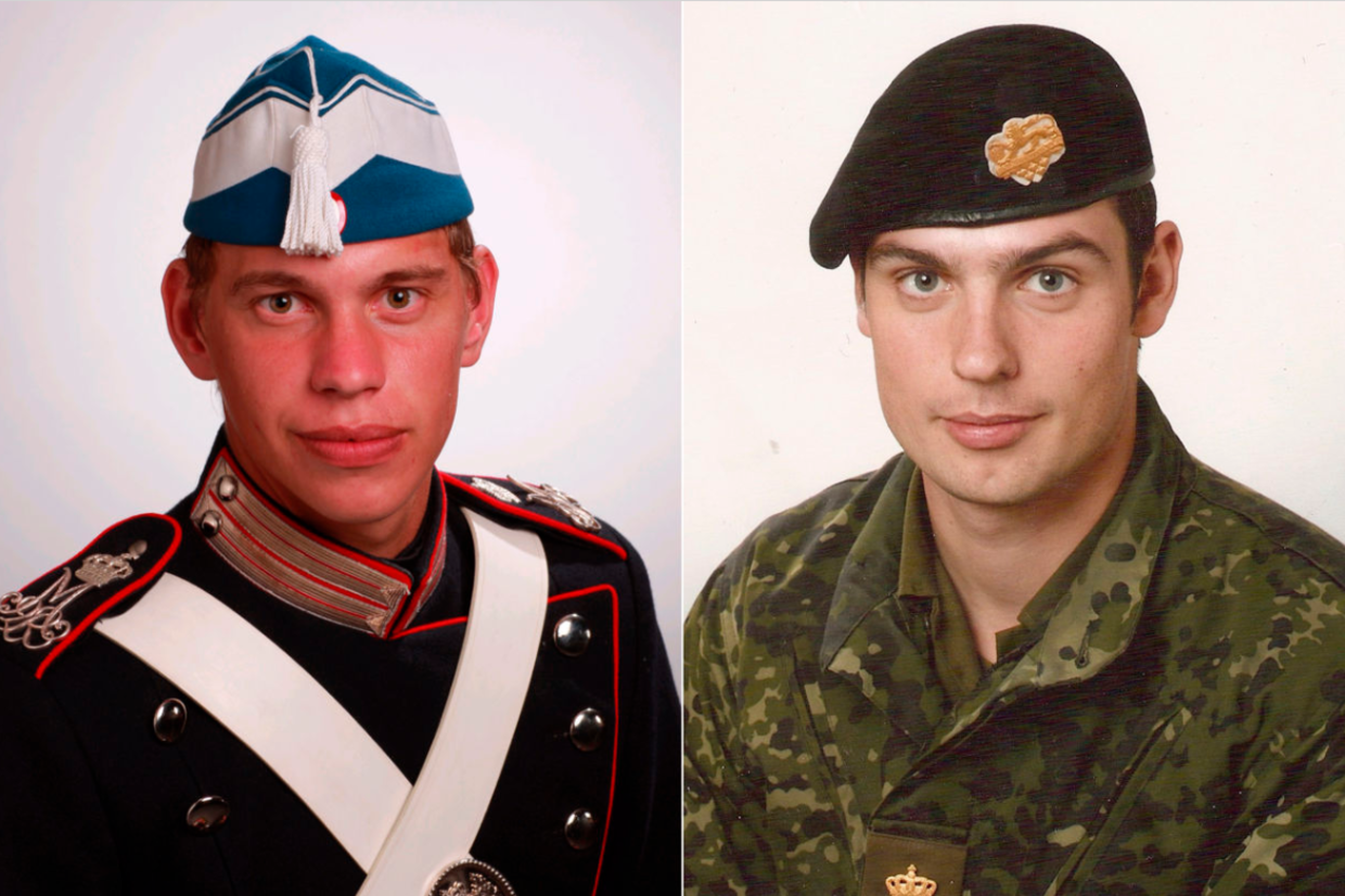 Jonas Rasmussen og Simon Kofoed Christensen som er de to soldater, der mistede livet tilbage i 2010.
