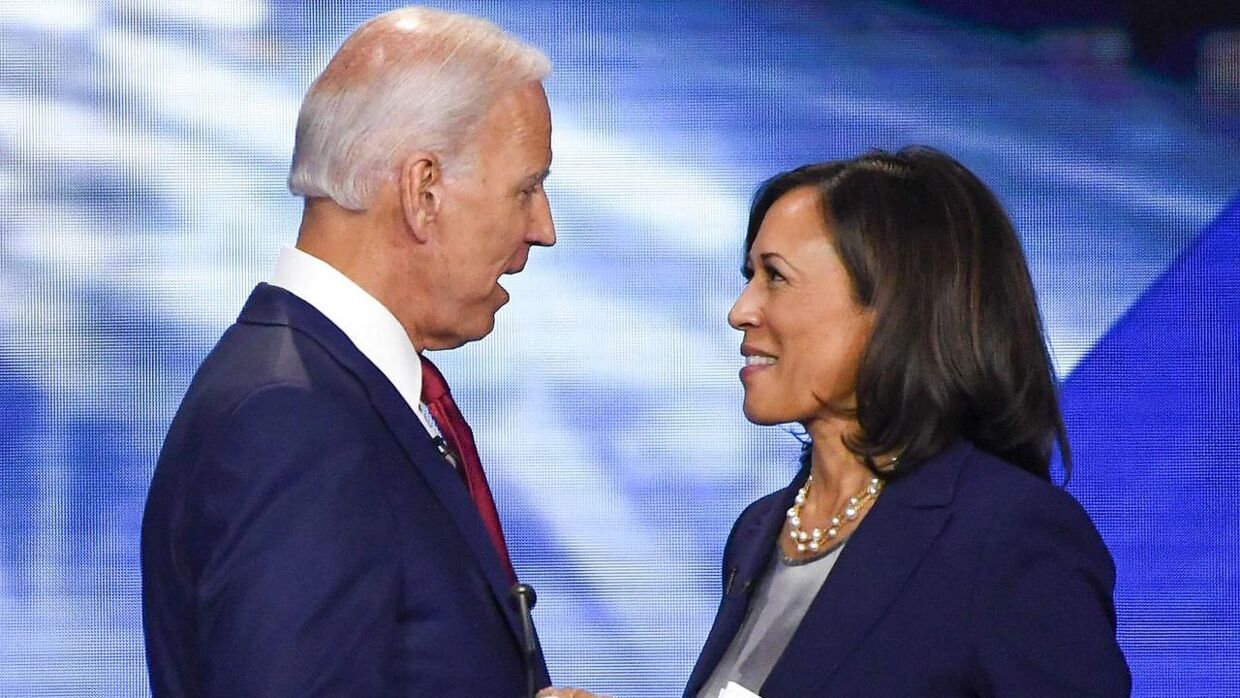 Joe Biden og Kamala Harris i Houston, Texas i 2019.