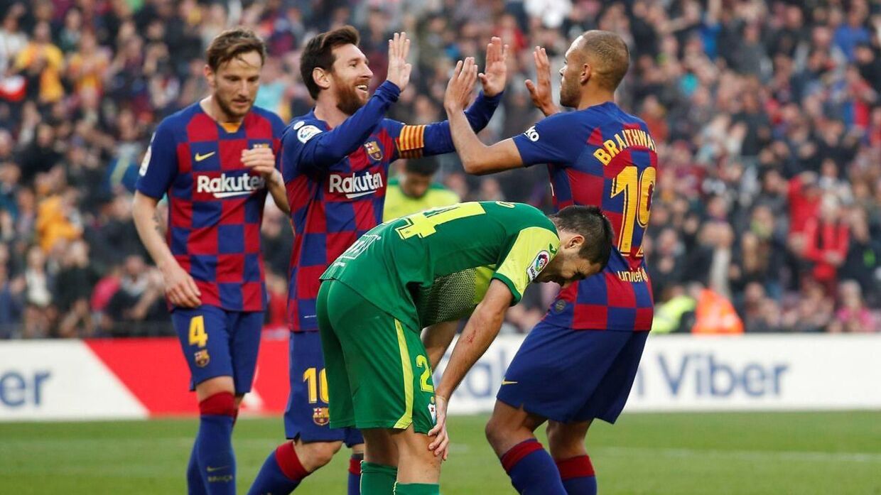 Messi har hjulpet Braithwaite med at få ham integreret i Barcelona. 