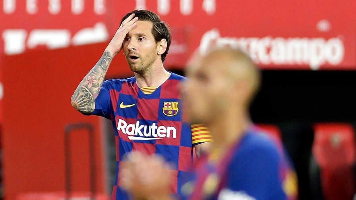 Braithwaite har ikke anmodet Barcelona om at spille i trøjenummer 10, hvis Messi skifter klub.