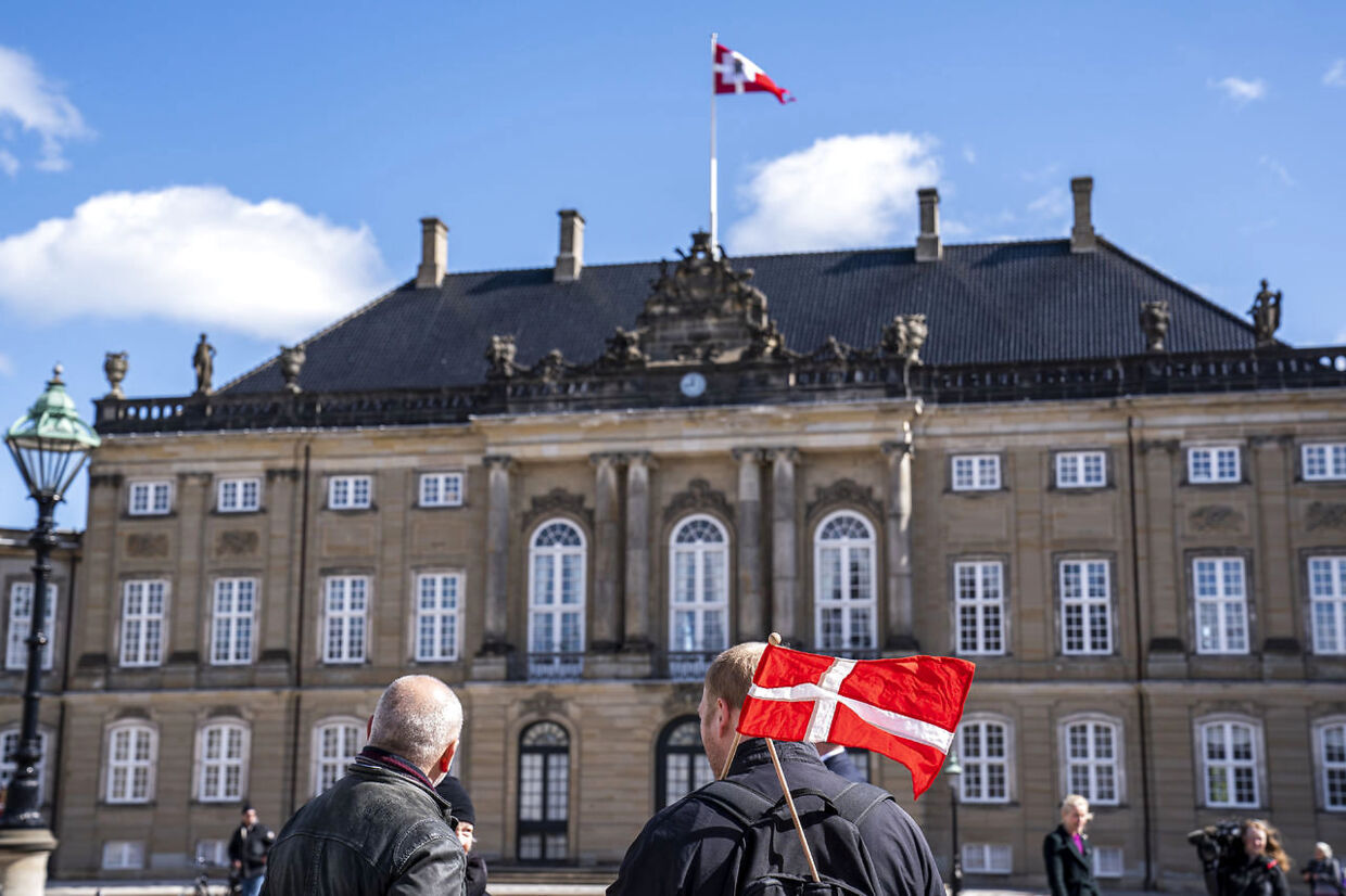Amalienborg Slotsplads.