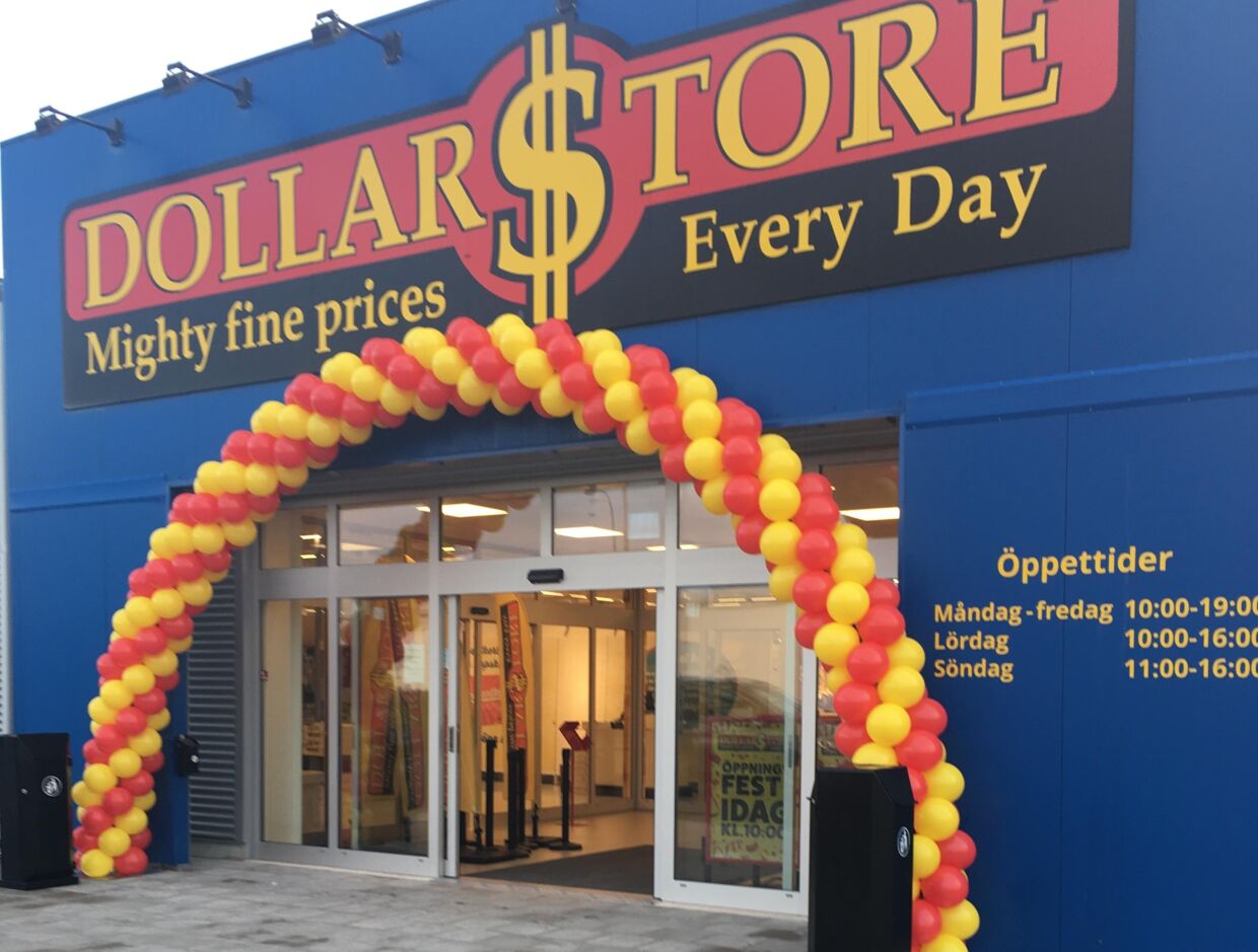 Dollarstore er kendt for deres kæmpestore varehuse, som måske mere minder om IKEA. Foto: Pressebilleder