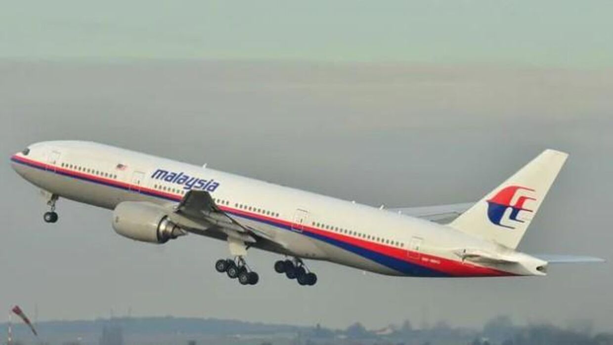 Flyet MH370 forsvandt sporløst i 2014 – 40 minutter efter takeoff forsvandt det fra radaren. Foto: Scanpix