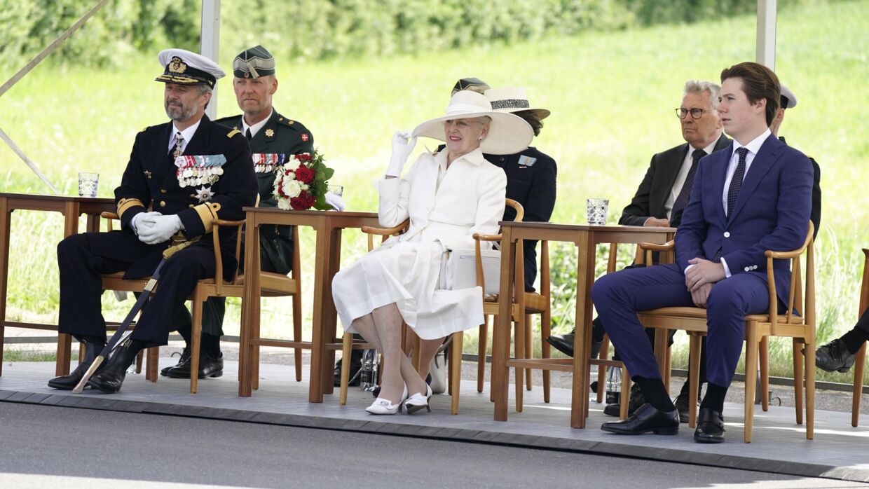 Dronningen, Kronprinsen og prins Christian fejrer 100-året for Genforeningen.