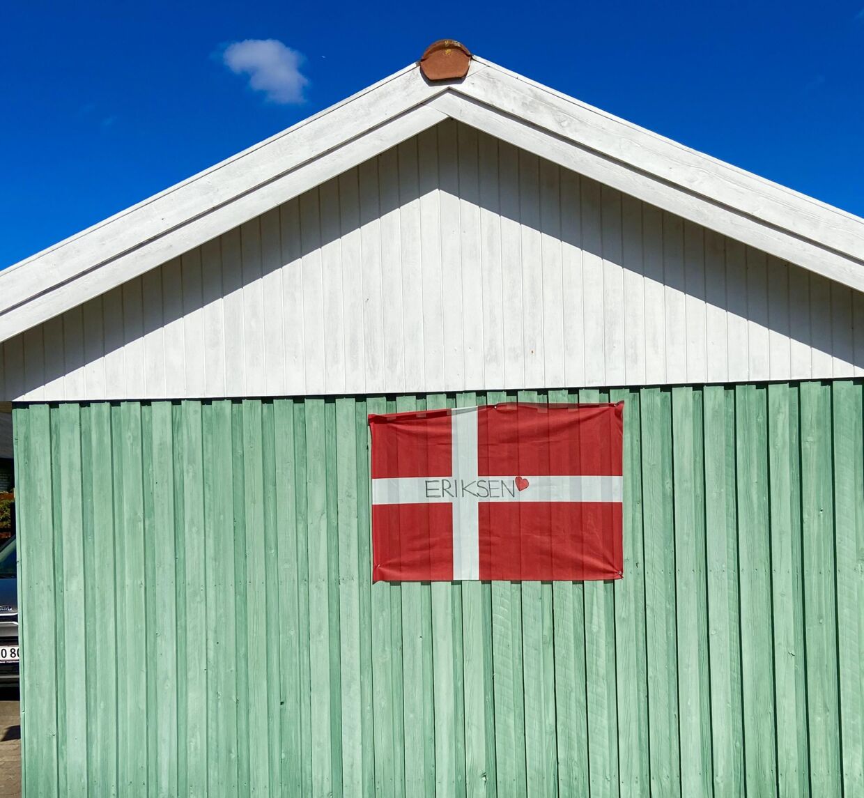 TIne Mølgaads flag.