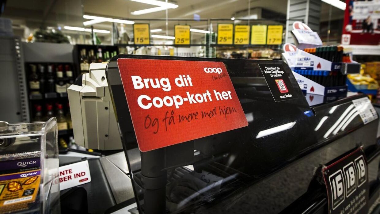 Kvinderne har på anvanceret vis snydt Coop-butikker over hele landet. 
