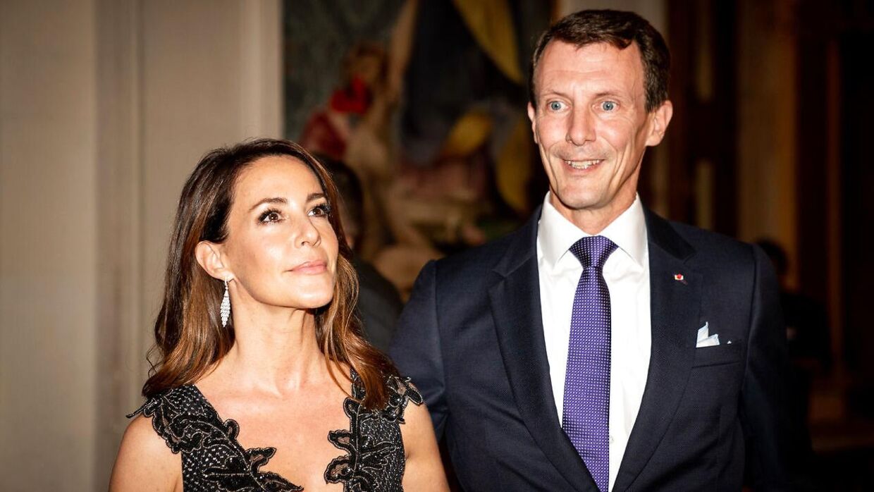 Prins Joachim og prinsesse Marie til middag med kronprinsparret i Paris i 2019.