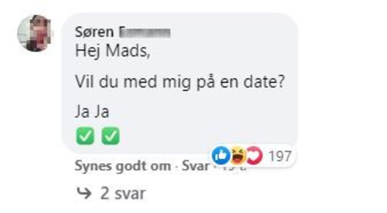 Vil du på date Mads? 