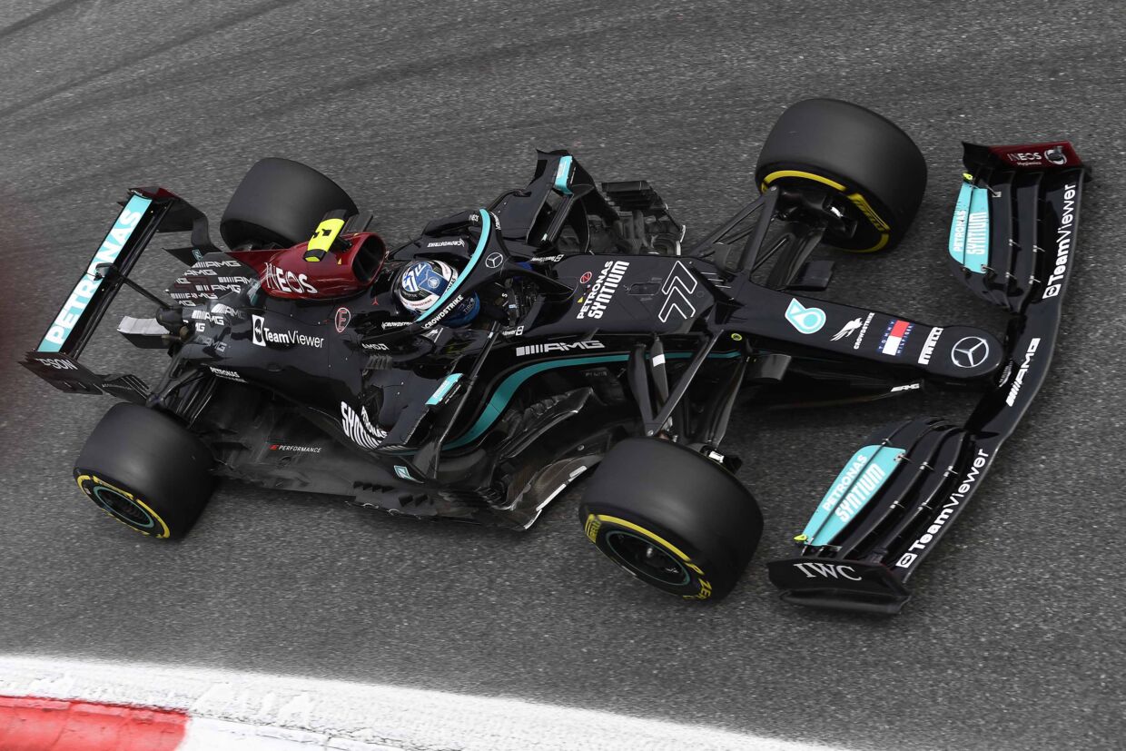 Valtteri Bottas, der i denne uge blev droppet fra Mercedes´ 2022-planer, var hurtigst af alle under kvalifikationen til Italiens Grand Prix.