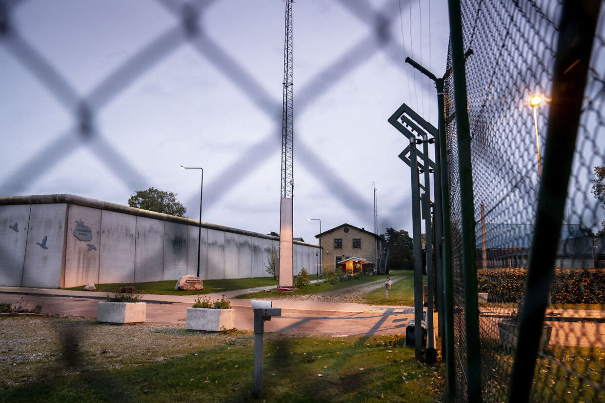 Her ses Herstedvester fængsel i Albertslund, hvor Peter Madsen er fængslet. (Foto: Mads Claus Rasmussen/Ritzau Scanpix)