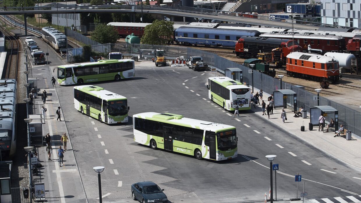 Det har været planen siden 2019 at udfase citybusserne. Foto: FynBus