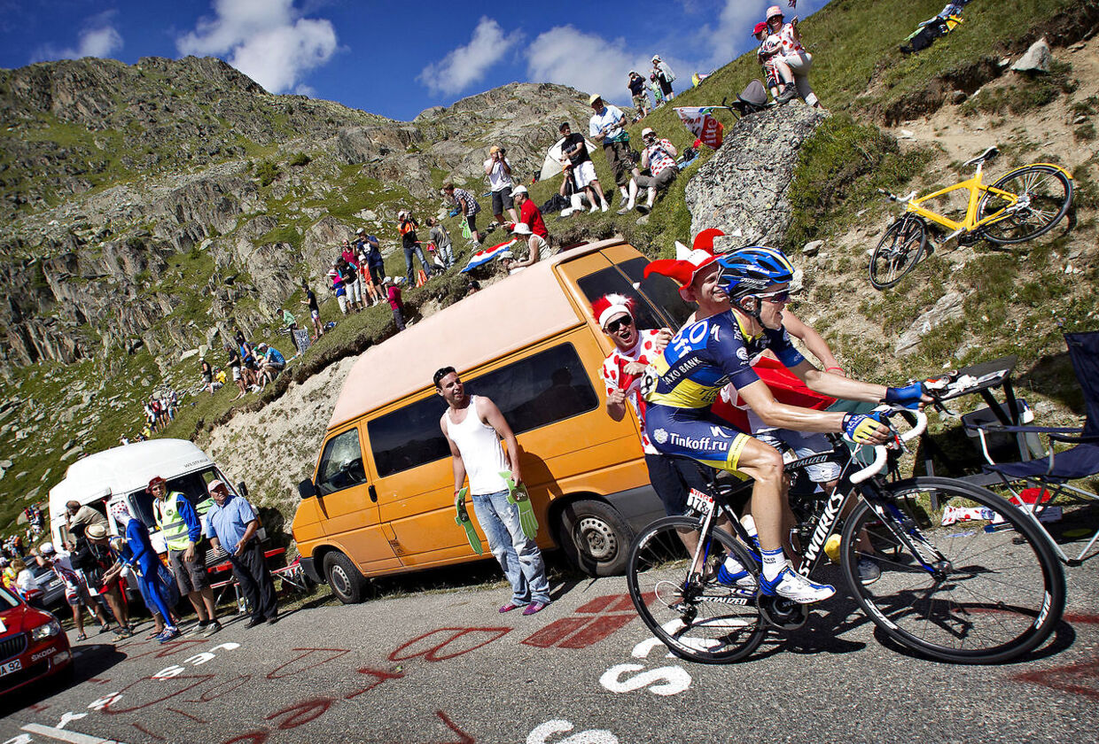 Chris Anker Sørensen nåede at køre Tour de France fem gange.